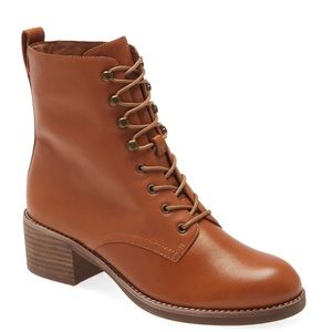 NEW Madewell Patti Lace-Up Boots